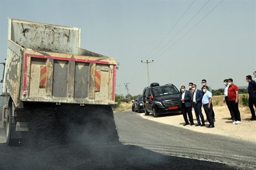 Adıyaman İl Özel İdaresi 2021 Yılı Asfalt Sezonunun Startını Verdi  